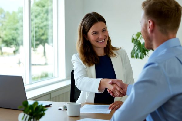 begeleiding-bij-terugkeer-op-werk Handdruk na begeleidingstraject bij ArboAnders.