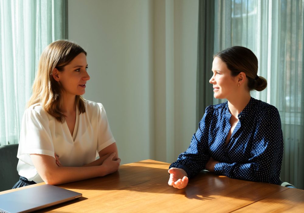 Coach bespreekt inzetbaarheid en welzijn met medewerker