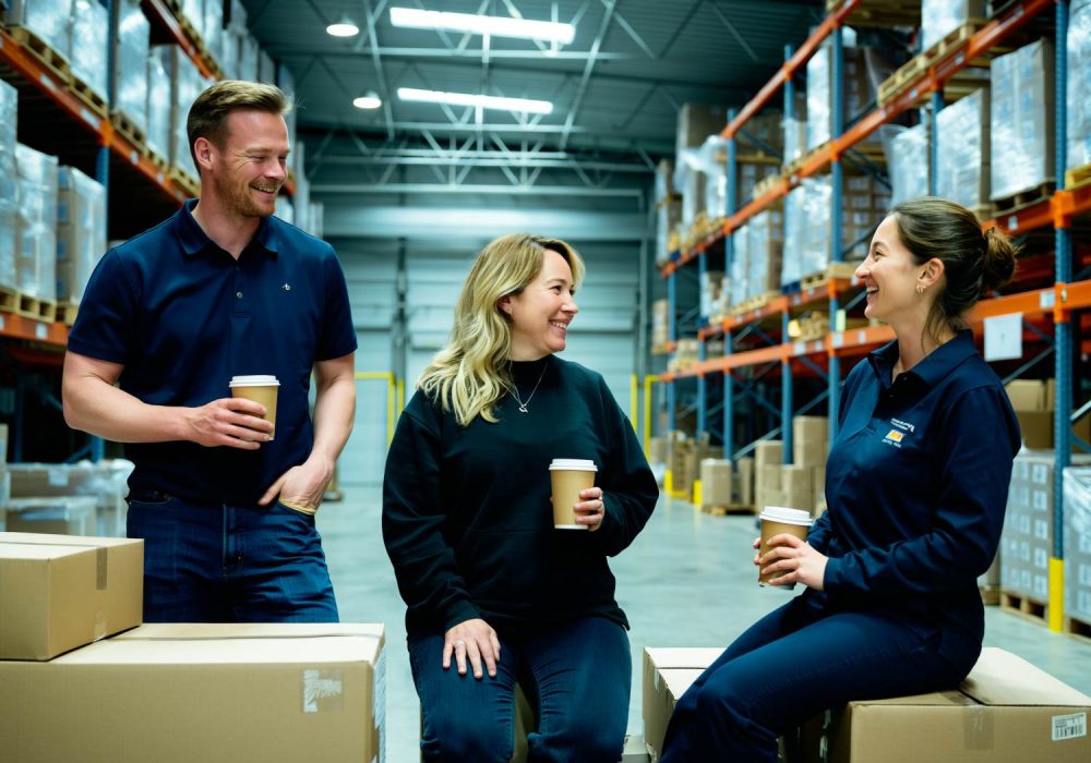 Vitaliteitsgesprek in logistieke werkomgeving